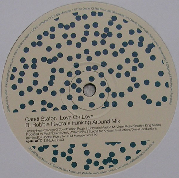 Candi Staton - Love On Love (12") - 画像 (4)