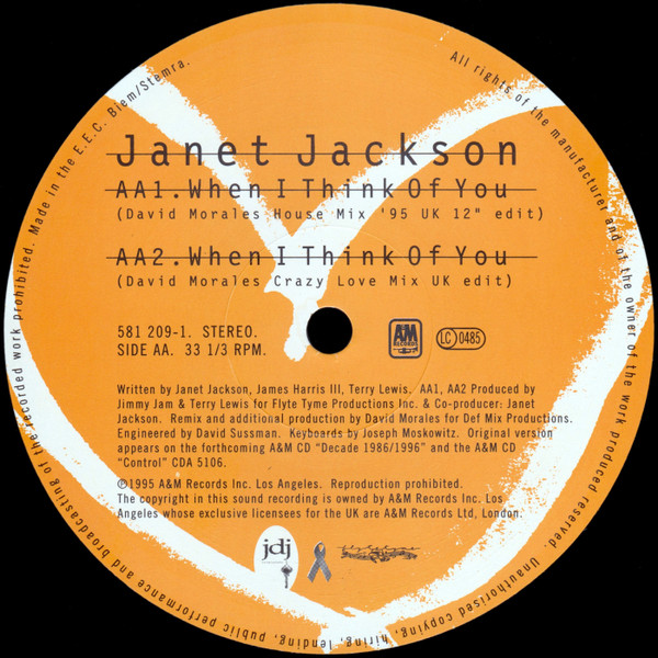 Janet Jackson - Runaway (12") - 画像 (4)