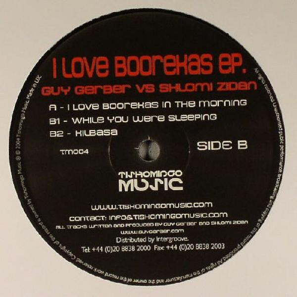 Guy Gerber vs Shlomi Zidan - I Love Boorekas EP (12")