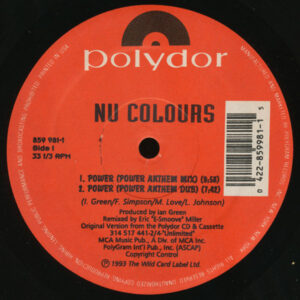 Nu Colours - Power (12")