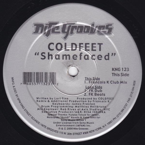 Coldfeet - Shamefaced (12")