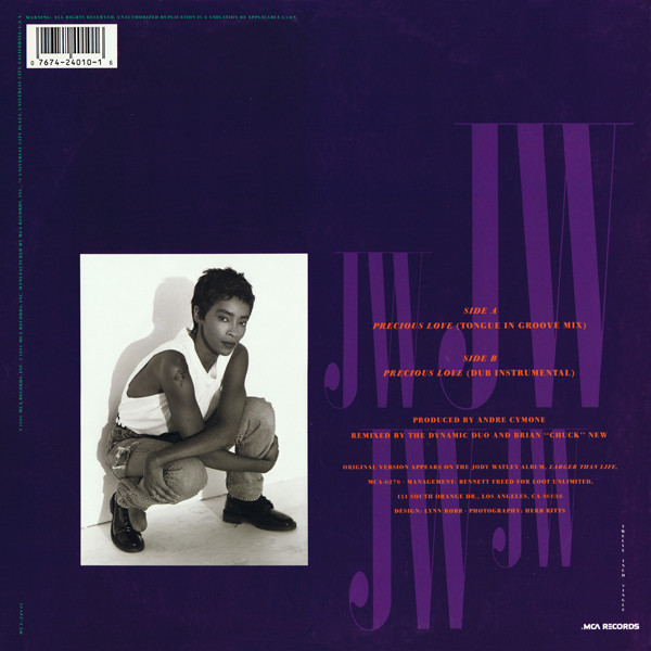 Jody Watley - Precious Love (Extended Version) (12", Single) - 画像 (2)