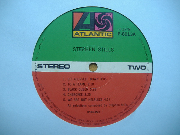 Stephen Stills - Stephen Stills (LP, Album, RE) - 画像 (5)