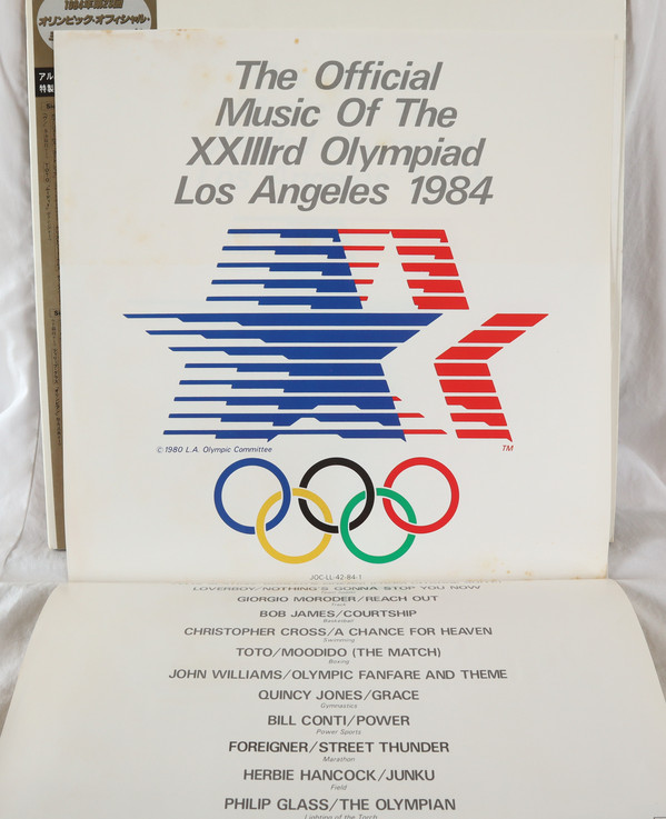 Various - The Official Music Of The XXIIIrd Olympiad - Los Angeles 1984 (LP, Album) - 画像 (4)