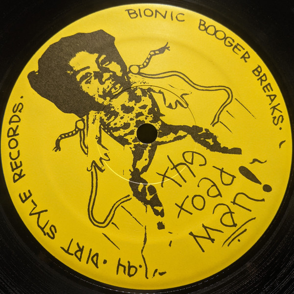 Darth Fader & Scarecrow Willy - Bionic Booger Breaks (LP, Yel) - 画像 (2)