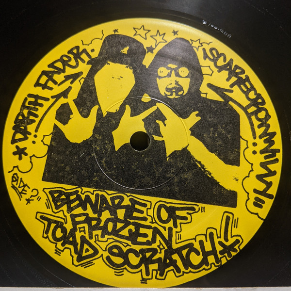 Darth Fader & Scarecrow Willy - Bionic Booger Breaks (LP, Yel) - 画像 (3)