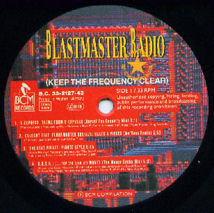 Various - Blastmaster Radio (Keep The Frequency Clear) (2xLP, Comp, Gat) - 画像 (3)