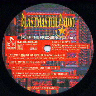 Various - Blastmaster Radio (Keep The Frequency Clear) (2xLP, Comp, Gat) - 画像 (4)