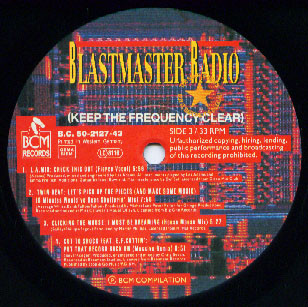 Various - Blastmaster Radio (Keep The Frequency Clear) (2xLP, Comp, Gat) - 画像 (5)