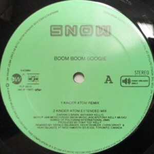 Snow (2) - Boom Boom Boogie (12")