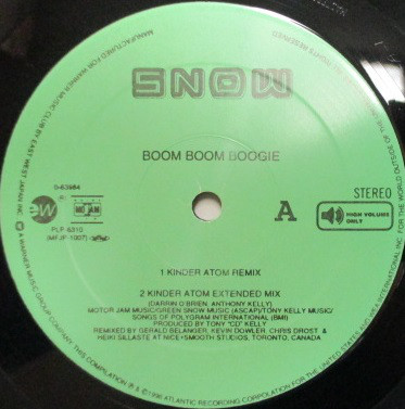 Snow (2) - Boom Boom Boogie (12")