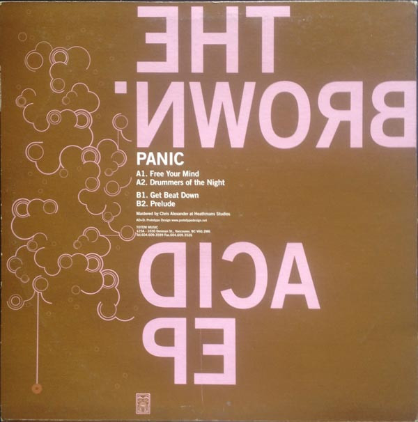 Panic - The Brown Acid EP (12", EP) - 画像 (2)