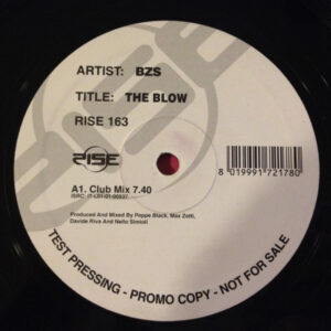 BZS - The Blow (12", Promo, TP)