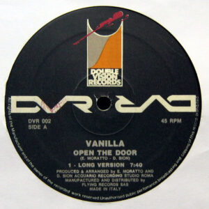 Vanilla (6) - Open The Door (12")
