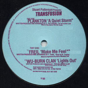 Stuart Patterson - Transfusion (12")