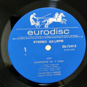 Sinfonie C-dur / Sinfonie Nr.1 C-dur-1 Georges Bizet / Carl Maria von Weber, Staatskapelle Dresden, Otmar Suitner-1