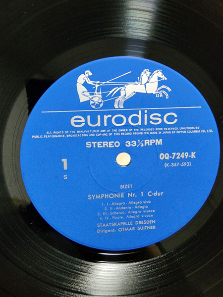 Georges Bizet / Carl Maria von Weber, Staatskapelle Dresden, Otmar Suitner-1