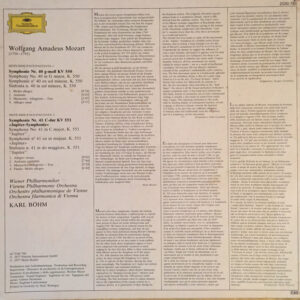 Wolfgang Amadeus Mozart – Wiener Philharmoniker · Karl Böhm-1